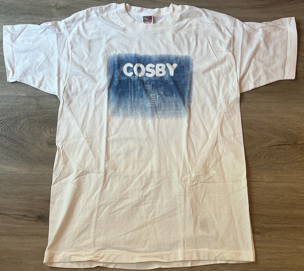 Vintage 1990s Gerry COSBY Single Stitch T Shirt on Fruit of the Loom Tag Mens XL