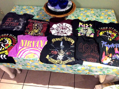 Lot of 10 Concert Tour Band T-Shirts Rock Pop Mixed Szs Heavy Metal 90’s to now