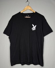 Fuct SSDD Death Bunny Playboy T Shirt Tee Sz L Black Rare Vtg USA Made