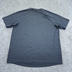 Under Armour The Tech Tee Shirt Mens Size Large Gray Short Sleeve Raglan 1326413