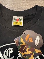 A Bathing Ape BAPE x Chrome Hearts Black Cotton Jersey Graphic Tee Men’s S