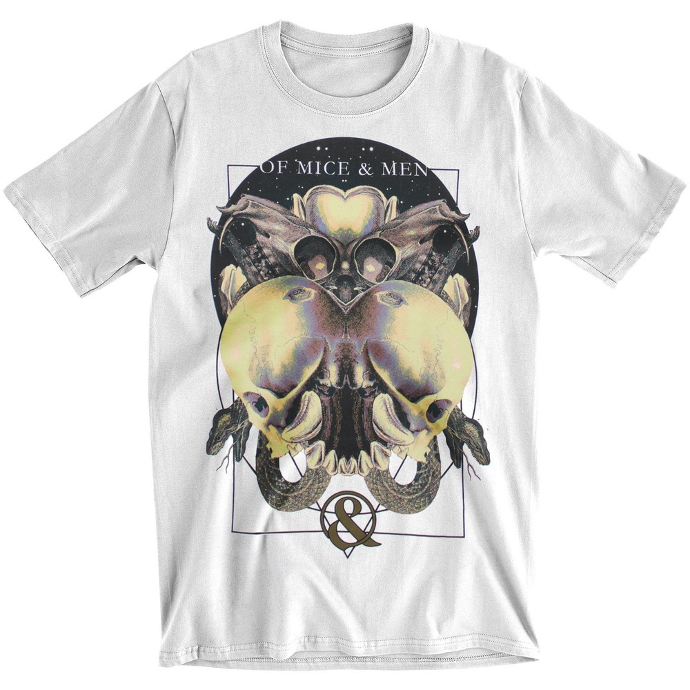 Men’s Of Mice & Men Death Collection T-shirt X-Small White