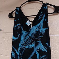 Yazbek Puerto Vallarta Mexico Swordfish All Over Print Graphic Size XL Men Aop