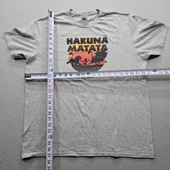 Delta Apparel Inc Men’s XL Hakuna Matata Gray T-Shirt