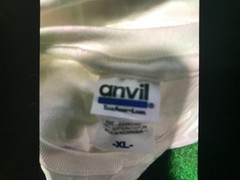 FORD Mustang Boss 302 White NWOT XL extra large Shirt Anvil pre-shrunk C34