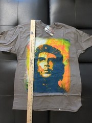 NWT Che Guevara Revolutionary T-Shirt Men’s Short Sleeve Gray Graphic Print M