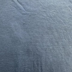 Shirt Mens Medium Navy Gray Mock Neck Short Sleeve Rib Collar Casual Knit Basic