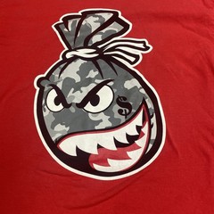 Mad Money Bag Mens Short Sleeve T Shirt Graphic Funny XL Made In USA Red