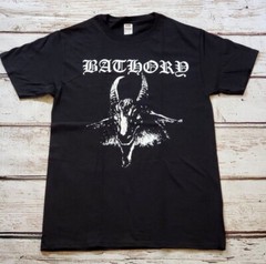NEW- BATHORY – BLACK METAL BAND T-SHIRT