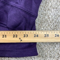 APT9 Premier Flex Henley Men’s XXL Purple Long Sleeve Casual