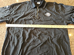 Harley Davidson 1/4 Zip Long Sleeve Shirt Men XXL Pullover Black Reno Nevada
