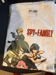 Spy x Family BIOWORLD Graphic T-Shirt White Large Unisex