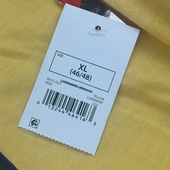Pulp Fiction Miramax Shirt Mens XL Yellow Long Sleeves Lightweight Tee NWT