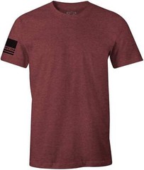 Howitzer Men’s T-shirt Standard Basic Packs Burgundy Heather Military Grunt