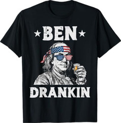 4th of July Funny July Fourth American Patriotic Men Women T-Shirt