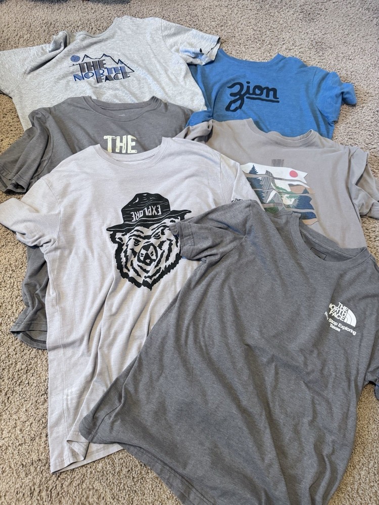 The North Face Men’s Large Shirt Lot Of 6