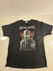 Megadeth 2016 World Tour Metal Rock Band Black Tee T-Shirt Men’s XL