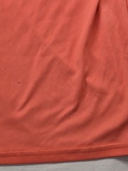 Reel Life XL Fishing Shirt Long Sleeve Light Orange Fish Sunrise Back