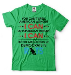 Republican Political T shirt Anti Democrats Shirt Trump 2024 Election Shirts