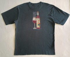 Tommy Bahama T- Shirt “Nice Legs” Wine Bottle Graphic Men’s Large Black