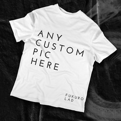 CUSTOM PRINTED TSHIRT – send in your own design/image – HIGH QUALITY PRINT