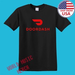 Doordash Food Delivery Men’s Black Size S-5XL