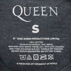 Queen Band T-Shirt Mens SMALL Bohemian Rapshody Black Double Sided NEW NWOT