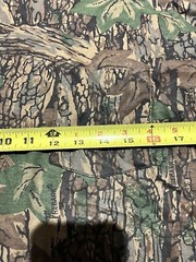 Vintage Ace Sportswear Made In USA Trebark Camo Mens Shirt