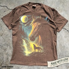 Western Cowboy Horse Comfort Tee