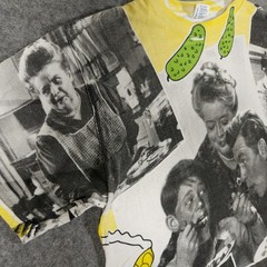 Vtg 90s Andy Griffith Shirt Mens Large AOP The Pickle Story USA Single Stitch TV