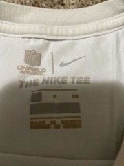 Nike Arizona Cardinals NFL Dri-FIT On-Field Apparel White Graphic T-Shirt Mens S