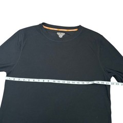 Omni-Wool Mens XXL Black Merino Wool Blend Long Sleeve Base Layer Thermal Shirt