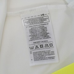 DAMAGED Adidas Halla Madrid White Medium Climacool Jersey T-Shirt