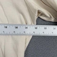 Marine Layer Shirt Mens Large White Striped Long Sleeve Crew Neck Relaxed Logo
