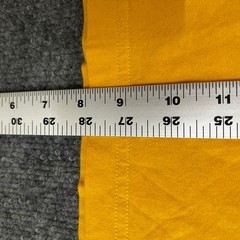Lacoste Shirt Mens Size 7 Yellow Green Raglan Long Sleeve Cotton Sport Casual