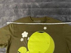 Artcotic x Dalek Space Monkey Graphic Tee Shirt Olive Green Men’s Large L