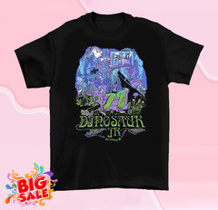 Dinosaur Jr Band Music Rock Tour Unisex Short Tee Cotton Shirt S-5XL Black QX499