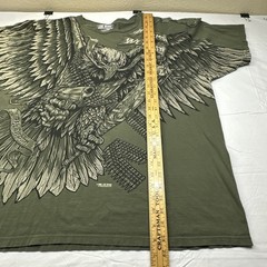 7.62 Design Graphic Design Mens T-shirts Green 2X #5366