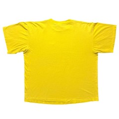 Vintage 90s Nike White Tag Shirt XL Yellow Embroidered Mini Swoosh Made In USA