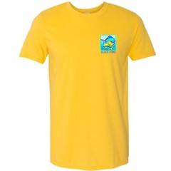 Black Pond Saltwater Series Men’s T-shirt Offshore Fishing Mahi Dorado Dolphin