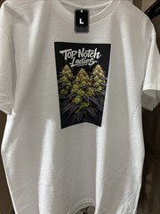 Top Notch Ladies Men’s Graphic Print T-Shirt Cotton Jersey White Black Gray Navy