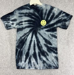 Call Your Mother Tie Dye Short Sleeve Smiley Face Tee T-shirt Size Medium