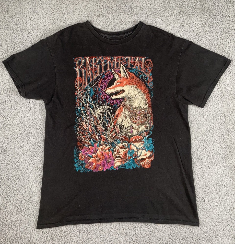 Official Baby Metal Merch T-Shirt Black Size XL