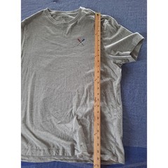 J.Crew Mens XL Gray Re-Imagined Cotton Oars Graphic Crewneck Tee Short Sleeve