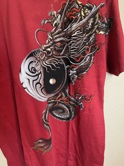 Artful Custom Dragon Claw T-Shirt – Size: Large NWOT