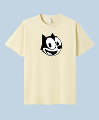 MEN WOMENS TEE TSHIRT FELIX THE CAT FACE HAPPY FRIEND CARTOON FUN COOL GIFT NEW