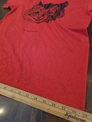Alice in Wonderland Cheshire Cat Single Stitch T-Shirt Vintage 90s Sz M Stedman