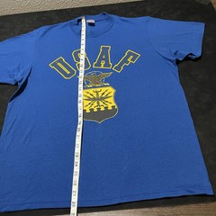 Vintage USAF Shirt Field Maintenance Squadron US Air Force Military USA Made 80s