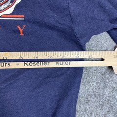 Russell Athletic Shirt Mens XL Blue Auburn University Graphic Tee Cotton