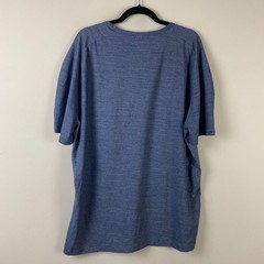 Mack Weldon T Shirt Mens XXL Blue Short Sleeve Performance Stretch